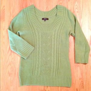 Green Express sweater
